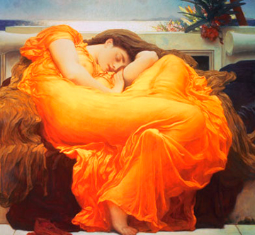 double-meaning-Flaming-June-by-Frederick-Leighton-1895