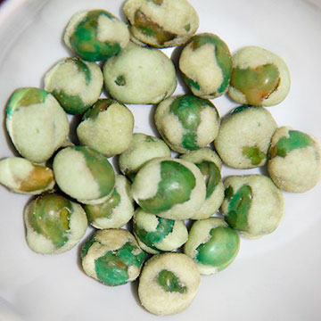 wasabi peas