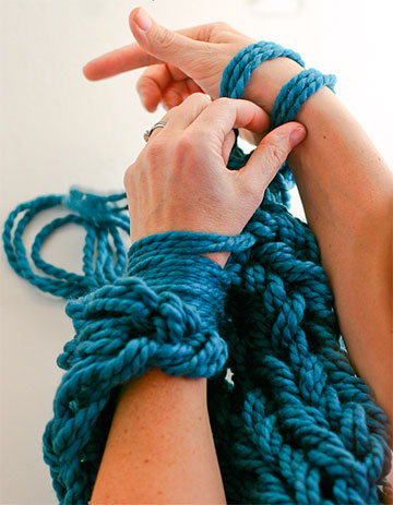 arm-knitting